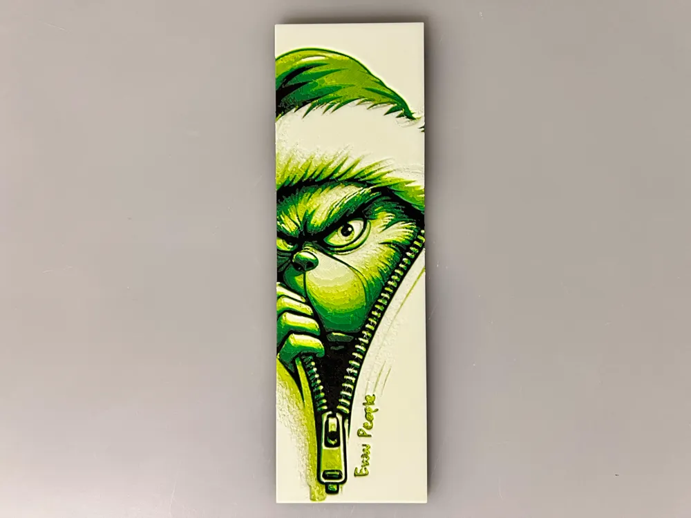 The Grinch Christmas by 3djd HueForge model: The Grinch Christmas by 3djd