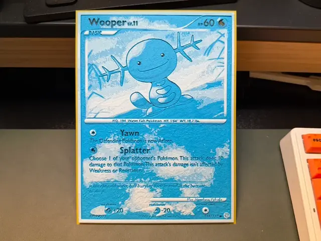 HueForge model: Pokemon Whooper HueForge by liv_3d