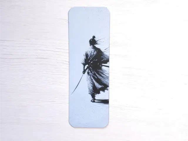 HueForge model: Samurai Bookmark by Atrus Design