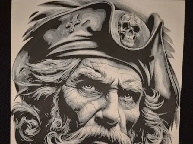 HueForge model: The Captain hueforge by Buntsta