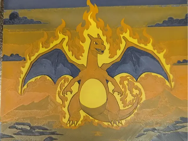 HueForge model: hueforge dracaufeu V1 Charizard by ZombiePaint3D