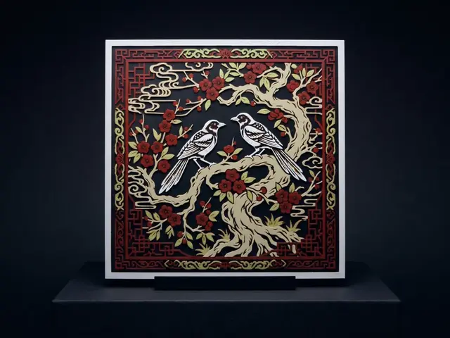 Papercut Birds - Hueforge