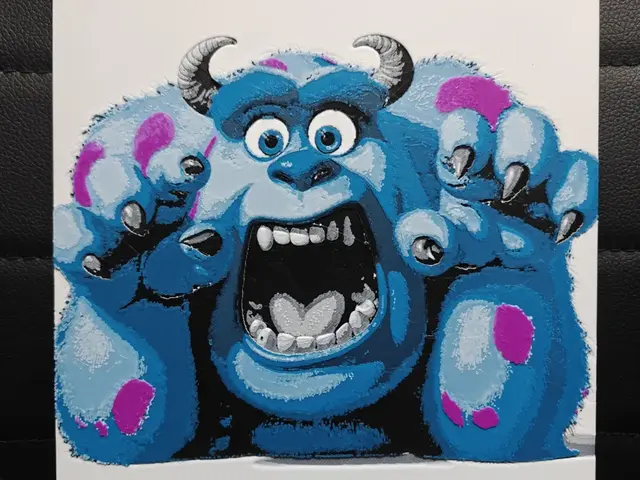 HueForge model: James P. Sullivan Sully Monsters & Co by TheHueforgeLady
