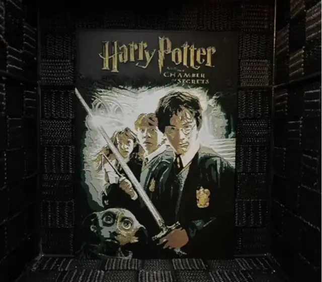 HueForge model: Hueforge Movie Poster -Harry Potter Chamber Secret by JoDau