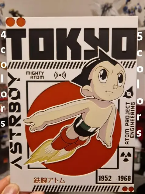HueForge model: Astro Boy Hueforge by Dakiren
