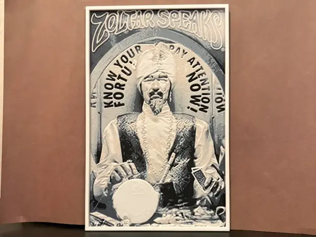 HueForge model: Zoltar Nostalgic Hueforge by Estiv