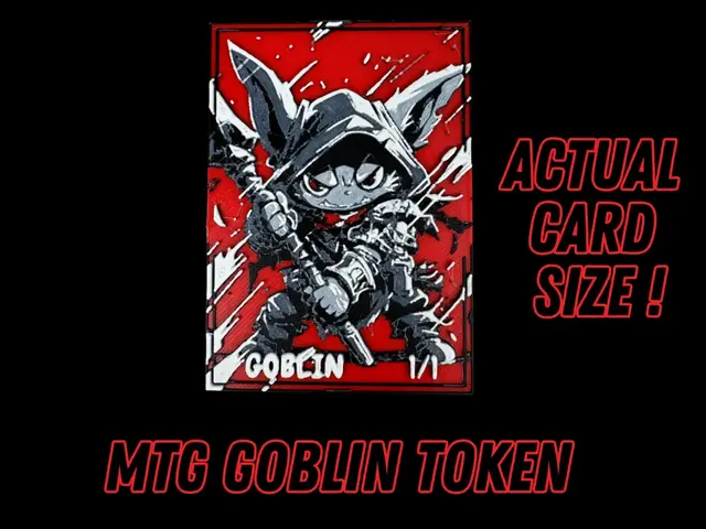 HueForge model: Goblin Token - Magic The Gathering by Canadian Gamer