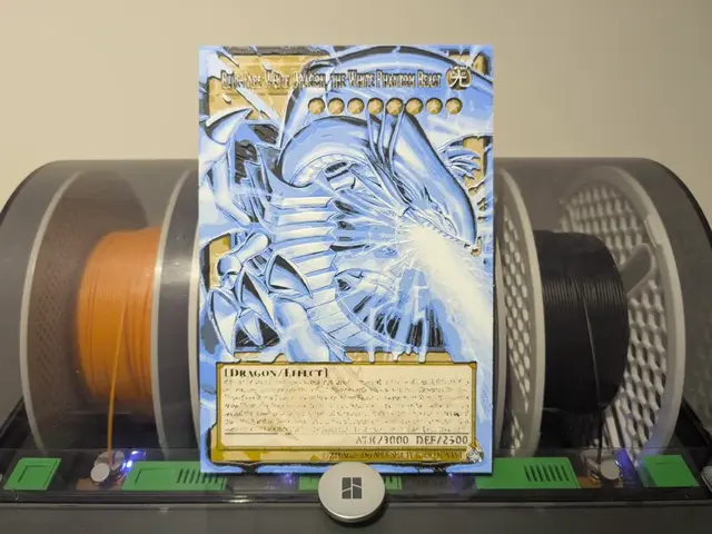 HueForge model: Blue Eyes White Dragon Extended Art - Yugioh by Razel