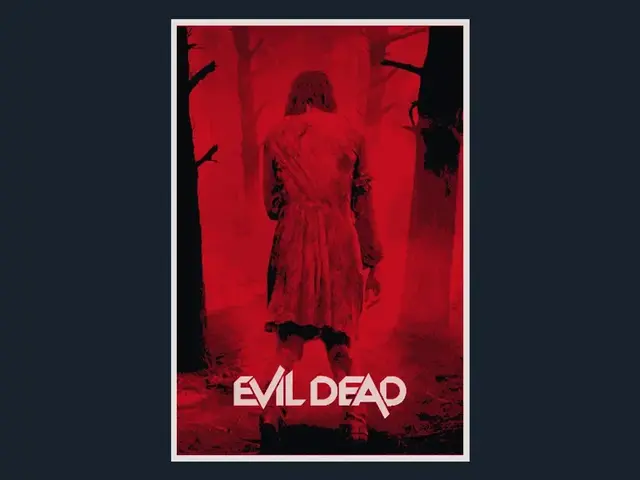 HueForge model: Evil Dead (Movie Poster - HueForge) by HugheCraft