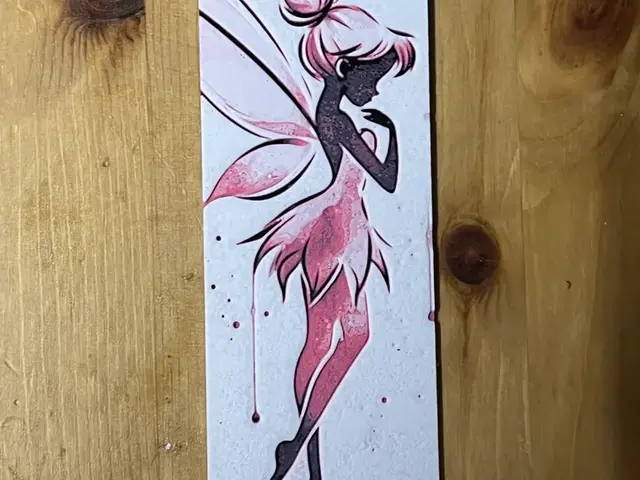 HueForge model: fairy bookmark by Morganja