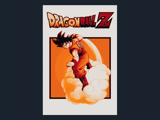 HueForge model: Dragon Ball Z (Series Poster - HueForge) by HugheCraft