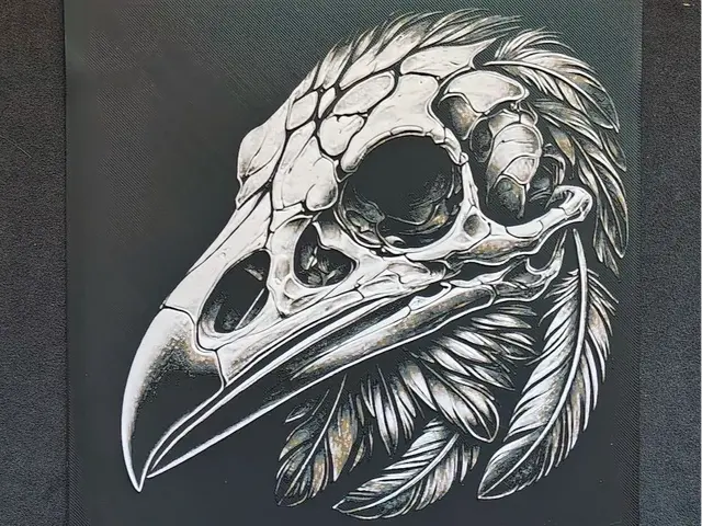 Feathered death HueForge