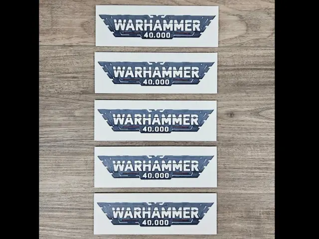 HueForge model: War Hammer Bookmark by BusyKikiBee