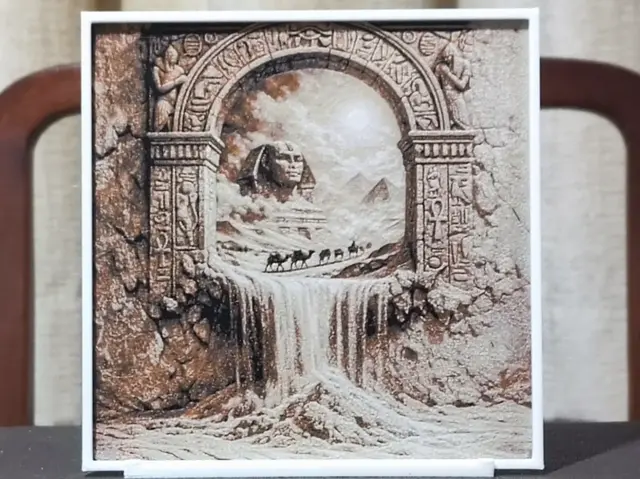HueForge model: Portal To Egypt - 4 Color HueForge by BoDad