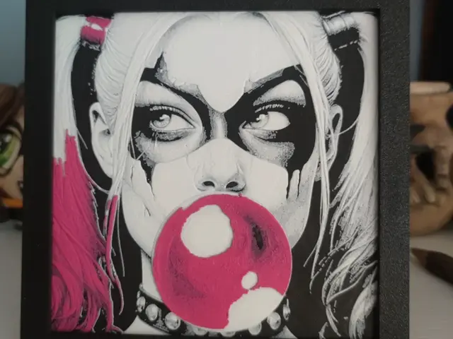 Hueforge Harley Quinn