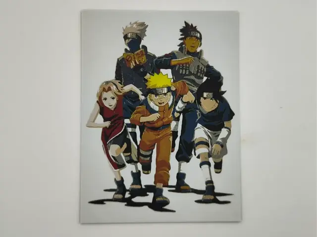 HueForge model: Naruto team 1 hueforge by Altf4-Formation