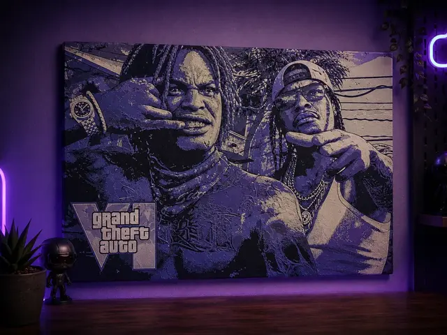 HueForge model: GTA 6 Hueforge - Gangsters by HueFoundry