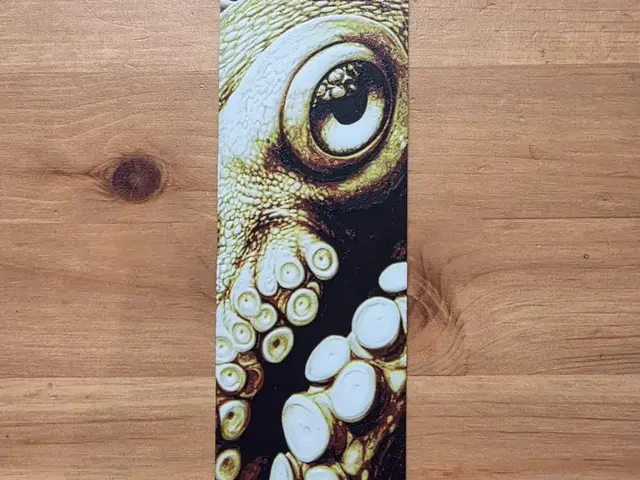 HueForge model: Octopus Bookmark by Morganja