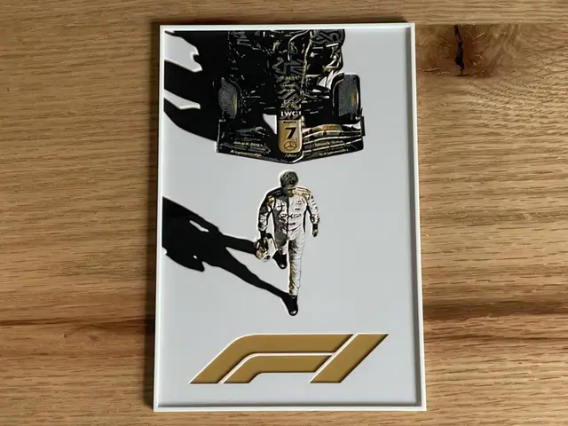 F1: The Movie (2025) Hueforge Movie Poster