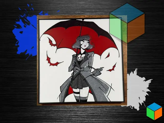 HueForge model: Mina — Deadlock HueForge Wall Art by 3D Prints By Vic