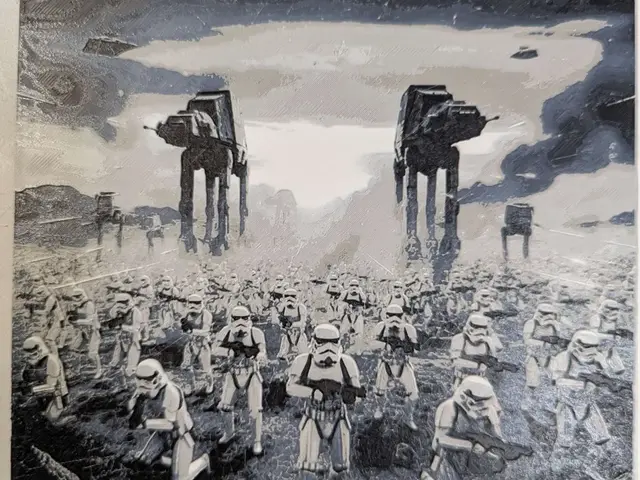 HueForge model: Hueforge stormtroopers v4 by ZombiePaint3D