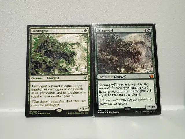 HueForge model: Tarmogoyf - Magic the Gathering by Canadian Gamer