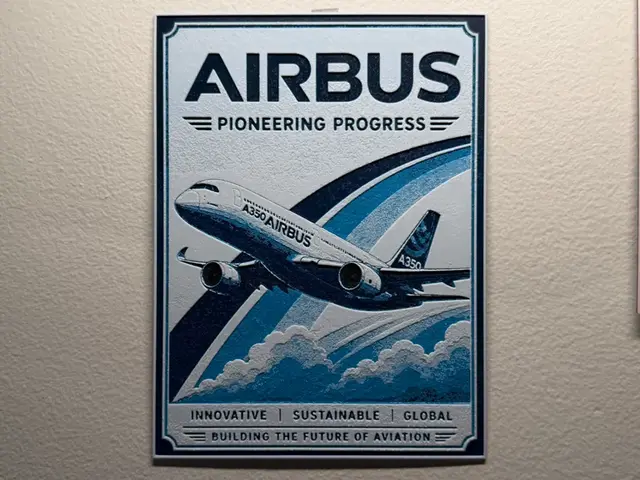 HueForge model: Airbus Poster Style HueForge by liv_3d