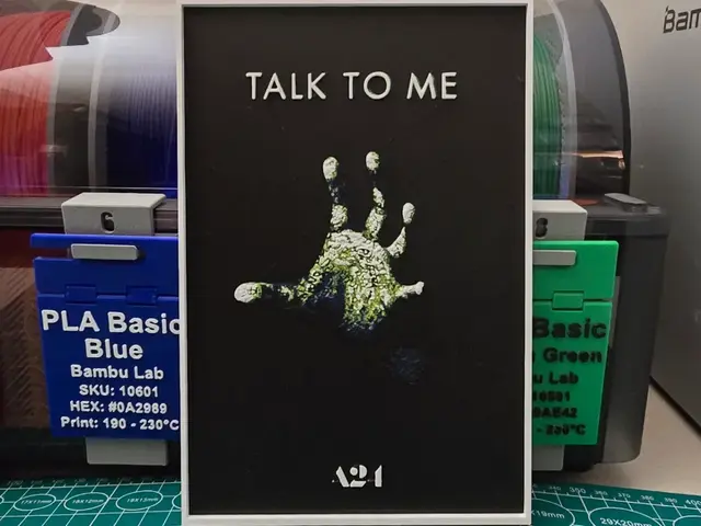 HueForge model: Talk to Me Movie Poster - Hueforge Art by Lumpy3D