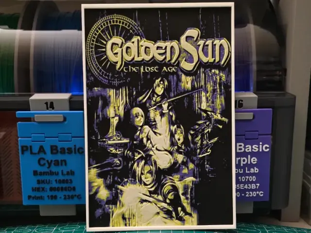 Golden Sun: The Lost Age Poster - Hueforge Art