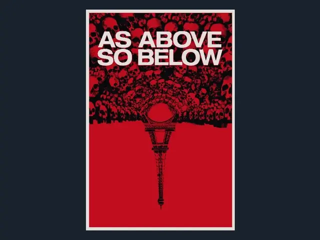 HueForge model: As Above, So Below (Movie Poster - HueForge) by HugheCraft