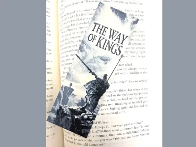 HueForge model: Stormlight Archive Way of Kings Book Bookmark by MythicHue's