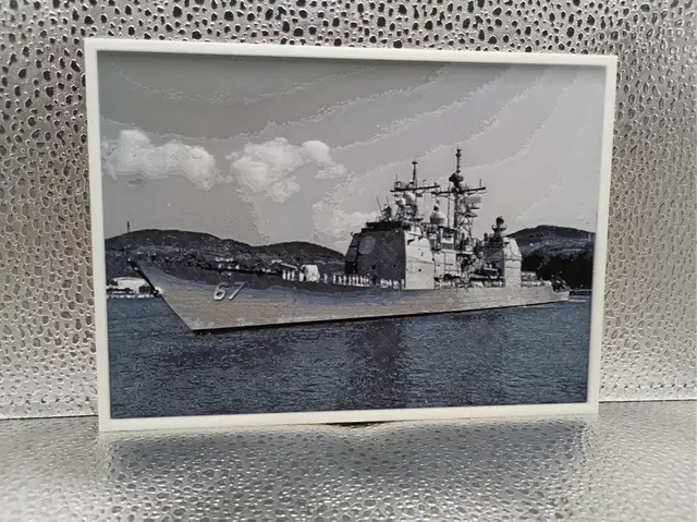 HueForge model: USS Shiloh (CG-67) – Hueforge by Borishotch Industries