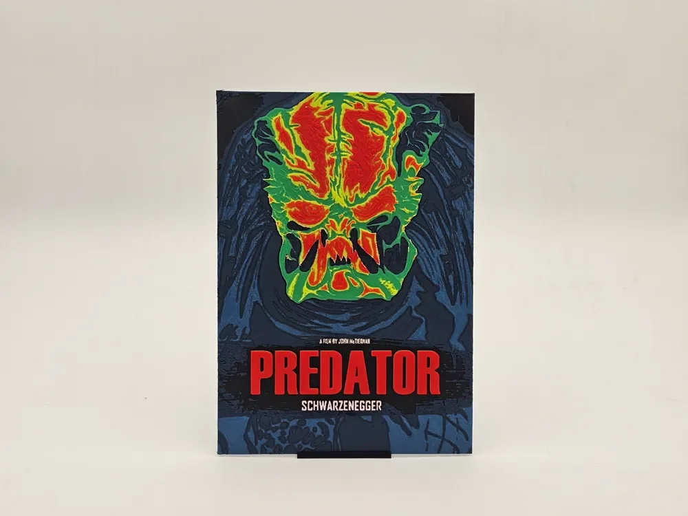 Predator Poster Hueforge by Loki HueForge model: Predator Poster Hueforge by Loki