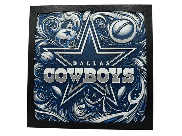 HueForge model: Dallas Cowboys - NFL Hueforge by Canadian Gamer