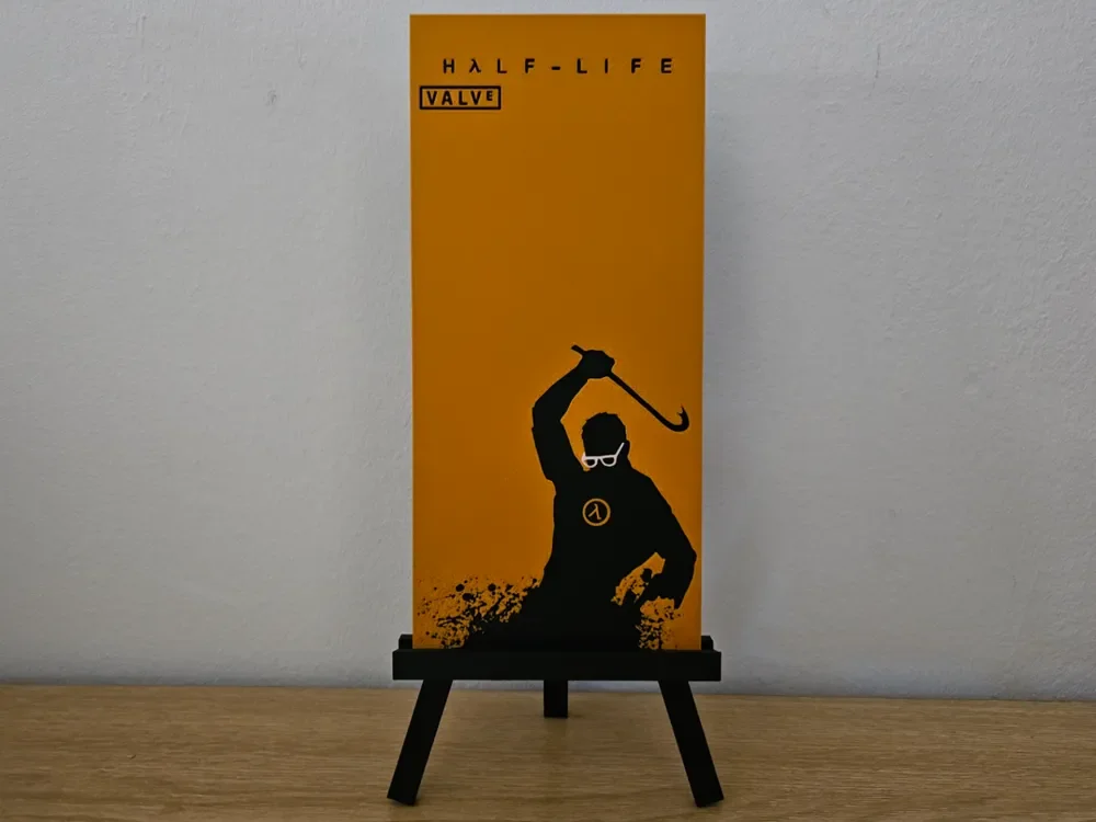 Half-Life Morgan Freeman Hueforge by Opao HueForge model: Half-Life Morgan Freeman Hueforge by Opao