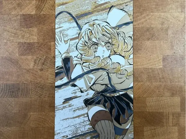 HueForge model: Demon Slayer - Mitsuri, Love Hashira by Pretty Okay Prints