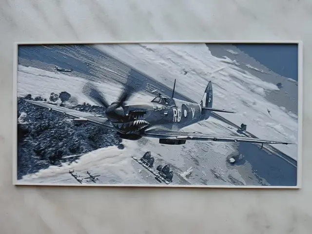 HueForge model: Supermarine Spitfire Mk.VIII - Hueforge by BeaN