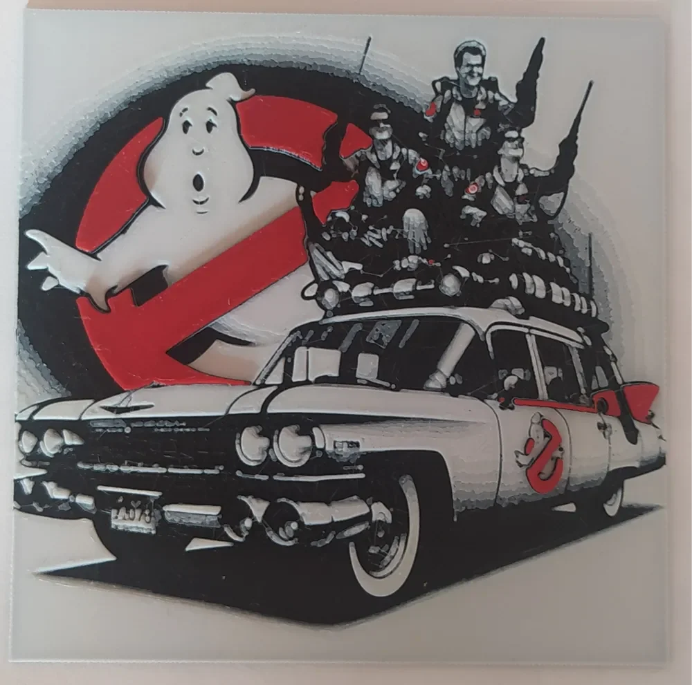 Hueforge Ghostbusters_v1 by 3Dprintsbar HueForge model: Hueforge Ghostbusters_v1 by 3Dprintsbar