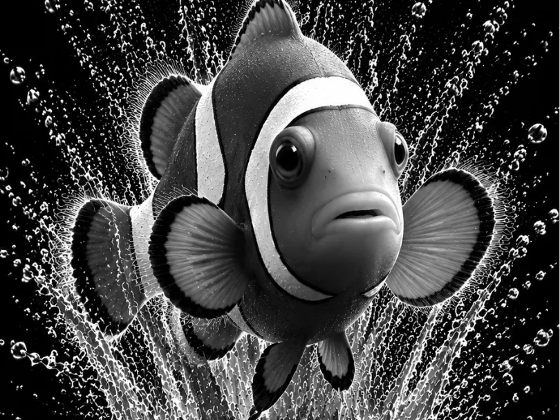 bookmark clownfish/collectible card EASY PRINT by Hueforge Maker HueForge model: bookmark clownfish/collectible card EASY PRINT by Hueforge Maker
