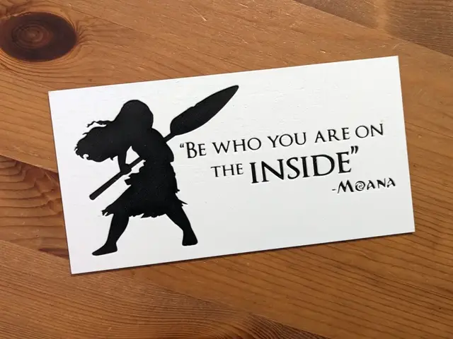 HueForge model: Moana - Be who you are on the Inside by suaimondi