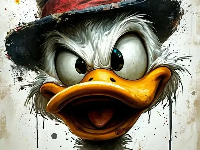 HueForge model: donald duck hueforge by LuisArnauth