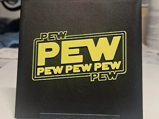 HueForge model: Star Wars Pew pew pew pew by Mano's 3d_Art