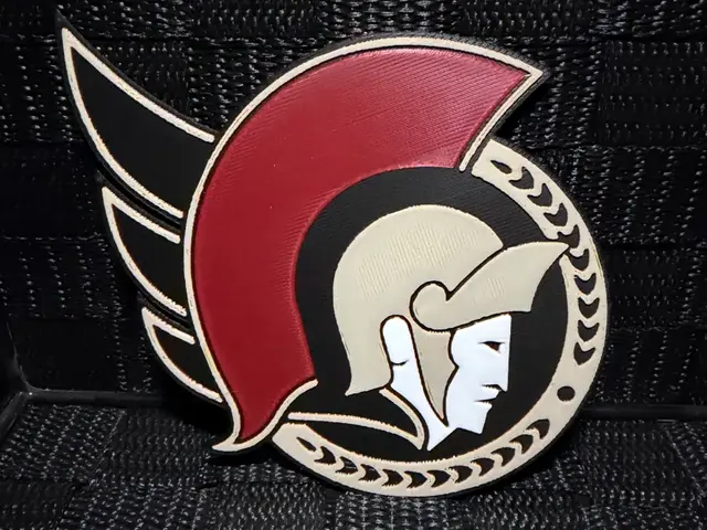 HueForge model: Ottawa Senators Logo - Hueforge by JoDau