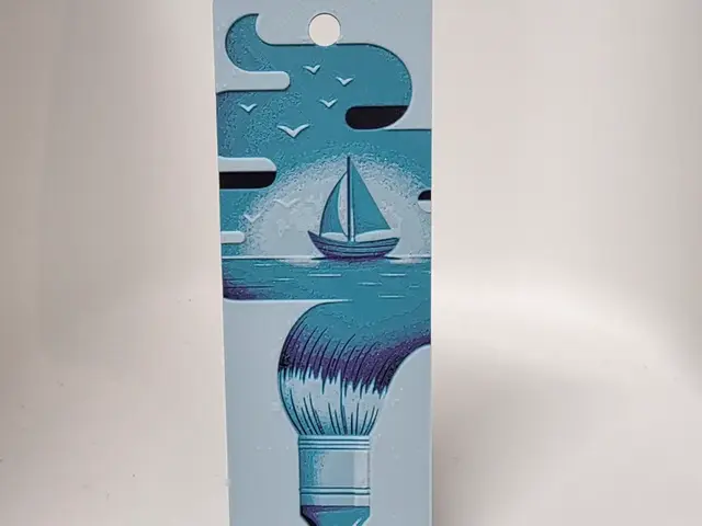 HueForge model: Painting Bookmark by Morganja