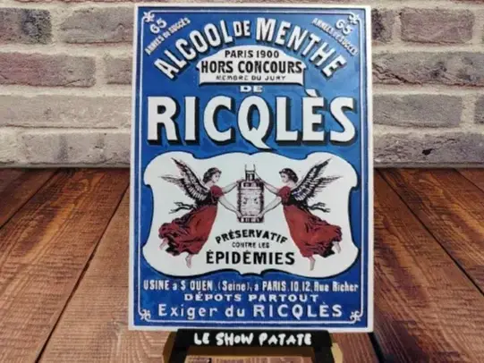 HueForge model: Antique Ricqles hueforge Poster by leshowpatate