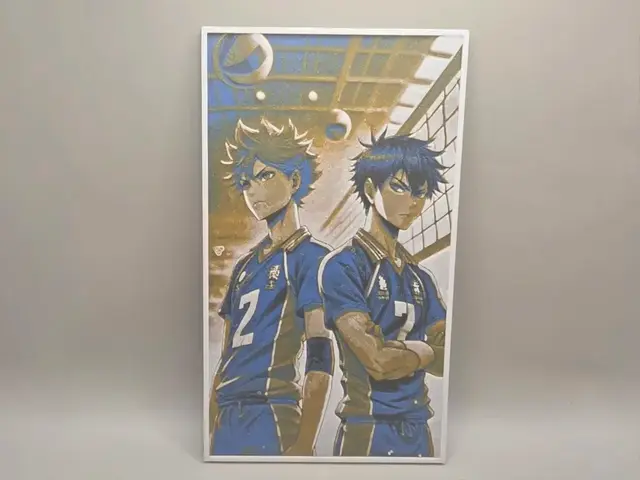 HueForge model: Haikyu!! - Hinata and Kageyama by keko