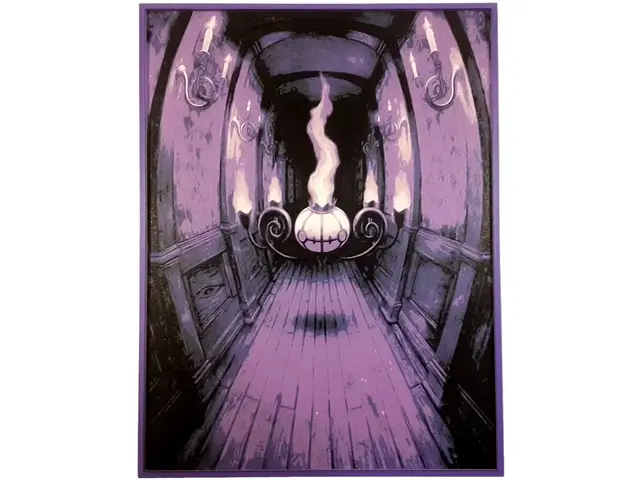 HueForge model: Chandelure Pokemon Hueforge Ghost Purple Litwick by Elsie Moonshadow
