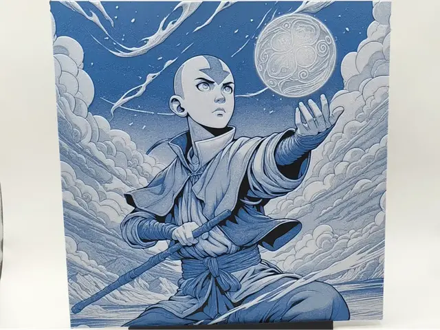HueForge model: Aang - Avatar: The Last Airbender - Hueforge by Sarge