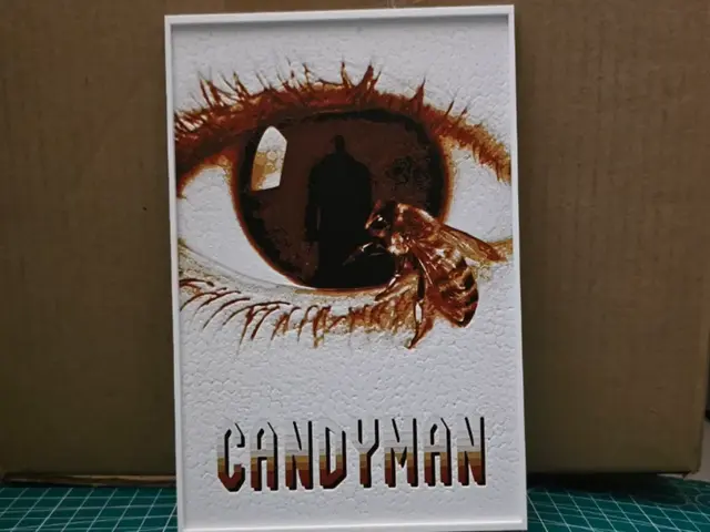 HueForge model: Candyman Movie Poster - Hueforge Art by Lumpy3D