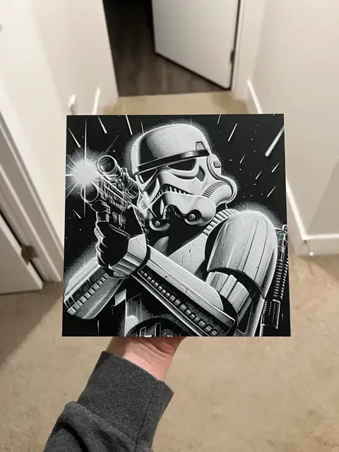 HueForge model: Stormtrooper Hueforge by RP47 Designs